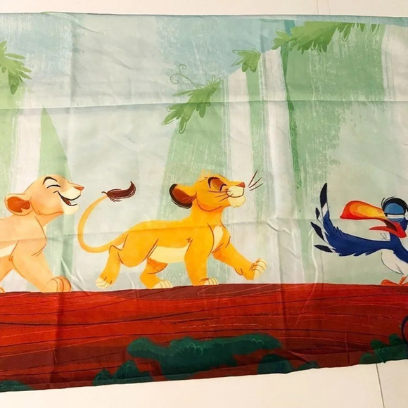 Disney Lion  King Pillow Case Standard Size 20" x 30" 1 Piece Pillowcase - Picture 3 of 8